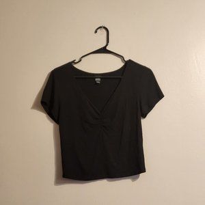 Wild Fable Black Crop Top